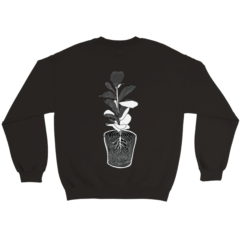 Crewneck figuier à feuilles de violon